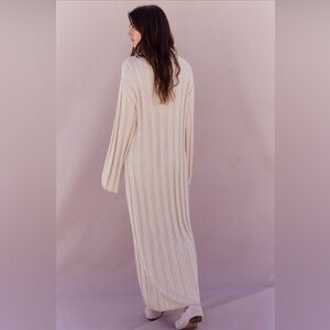 Free People Beach Wanda Sweater Dress Size Small in Conch